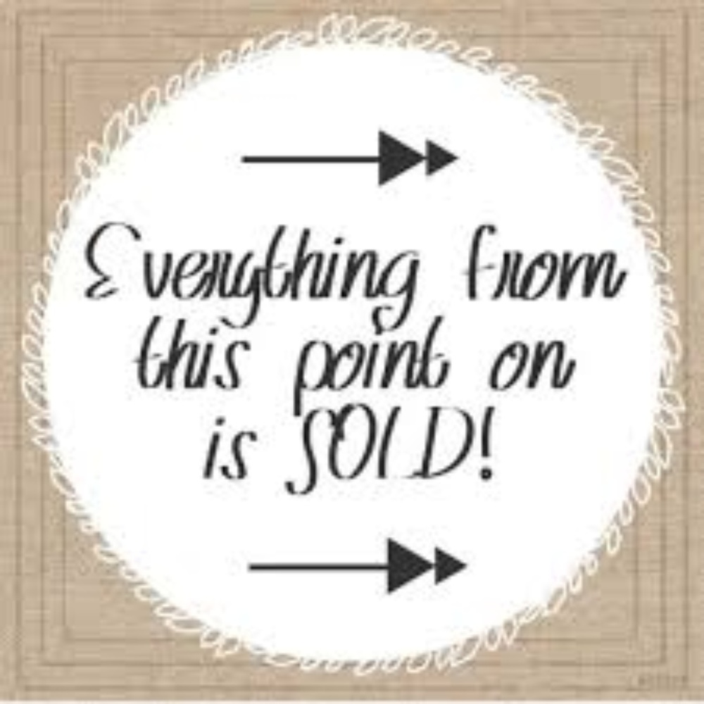Past here is sold